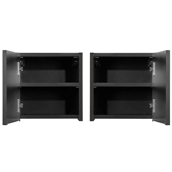 Armadietto Pensile da Bagno NEWPORT con Anta Reversibile [en.casa]