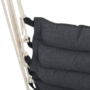 Poltrona Sospesa 'Bariloche' con Braccioli - Supporto fino a 100 kg - Vari Colori [en.casa]