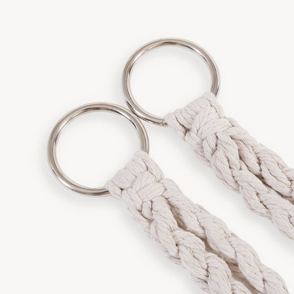 Panca Sospesa Kailua Altalena per 2 Persone - Bianco Crema casa.pro