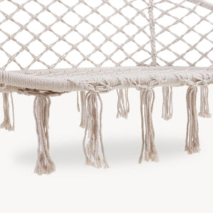 Panca Sospesa Kailua Altalena per 2 Persone - Bianco Crema casa.pro