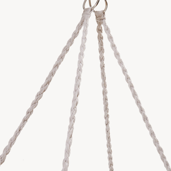 Panca Sospesa Kailua Altalena per 2 Persone - Bianco Crema casa.pro