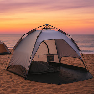 Tenda da spiaggia Mullsjö Pop Up 215x135x140cm [pro.tec]