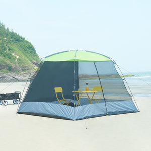 Padiglione da rete Beekdaelen 305x305x213 cm in vari colori [pro.tec]