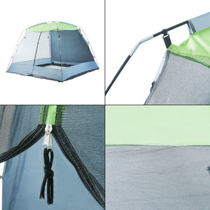 Padiglione da rete Beekdaelen 305x305x213 cm in vari colori [pro.tec]