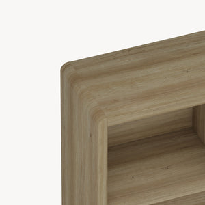 Credenza Bassa Lukkodso con Ante e Vani Aperti [en.casa]