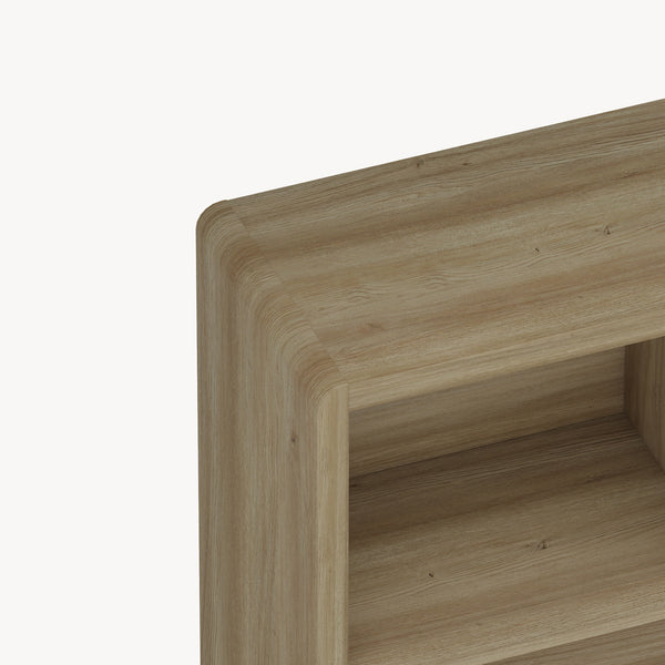Credenza Bassa Lukkodso con Ante e Vani Aperti [en.casa]