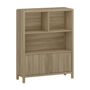 Credenza Bassa Lukkodso con Ante e Vani Aperti [en.casa]