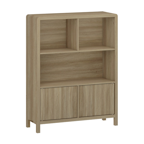 Credenza Bassa Lukkodso con Ante e Vani Aperti [en.casa]