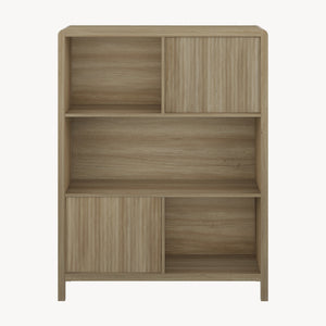 Credenza Bassa Lukkodso con Ante e Vani Aperti [en.casa]