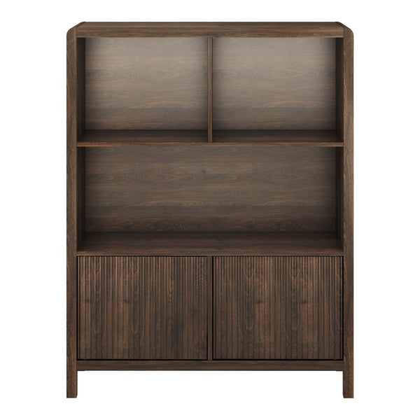Credenza Bassa Lukkodso con Ante e Vani Aperti [en.casa]