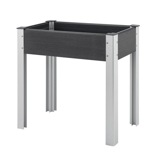 Aiuola Rialzata Beverwijk - Grigio Scuro [en.casa]