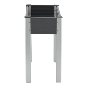 Aiuola Rialzata Beverwijk - Grigio Scuro [en.casa]