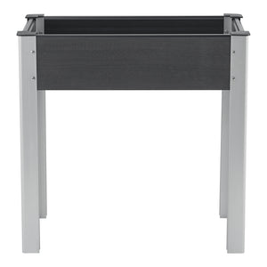 Aiuola Rialzata Beverwijk - Grigio Scuro [en.casa]