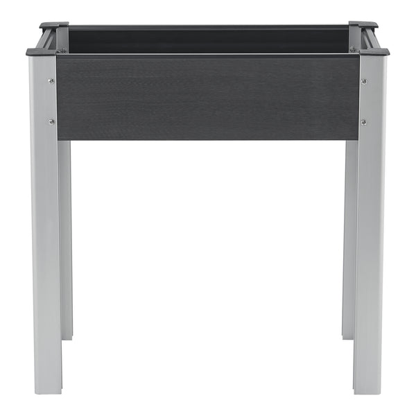 Aiuola Rialzata Beverwijk - Grigio Scuro [en.casa]