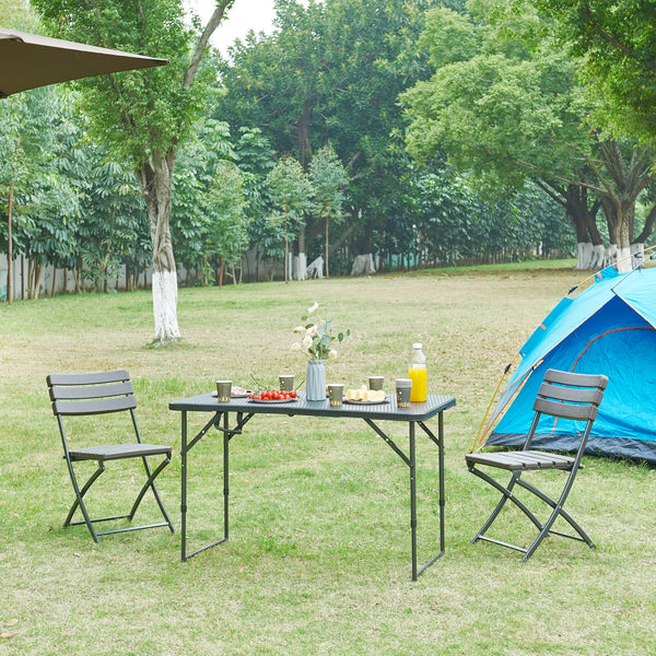 Tavolo da Picnic Adelfia Pieghevole [en.casa]