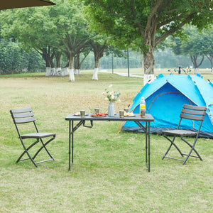 Tavolo da Picnic Adelfia Pieghevole [en.casa]