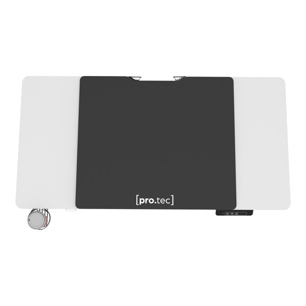 Scrivania regolabile in altezza Pomona elettrica 110x60cm [pro.tec]