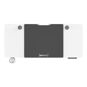 Scrivania 'Salinas' Regolabile in Altezza tra 73 - 118 cm con Sollevamento Elettrico - Vari Colori [pro.tec]