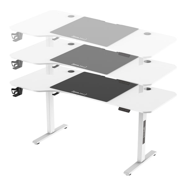 Scrivania 'Stryn' Regolabile in Altezza con Sollevamento Elettrico pro.tec