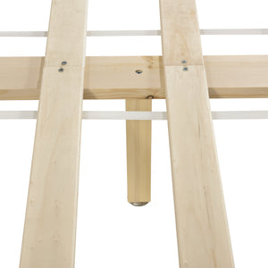 Letto in legno Hellnar in varie dimensioni e colori [en.casa]