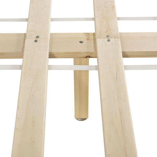 Letto in legno Eksjö in varie dimensioni e colori en.casa