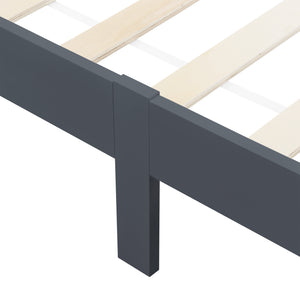 Struttura Letto in Legno di Pino 90/100/120/140/160/180 x 200 cm con Rete a Doghe Letto Singolo / Francese / Matrimoniale in Design Minimal - Vari Colori