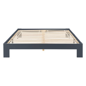 Struttura Letto in Legno di Pino 90/100/120/140/160/180 x 200 cm con Rete a Doghe Letto Singolo / Francese / Matrimoniale in Design Minimal - Vari Colori