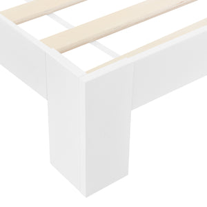 Struttura Letto in Legno di Pino 90/100/120/140/160/180 x 200 cm con Rete a Doghe Letto Singolo / Francese / Matrimoniale in Design Minimal - Vari Colori