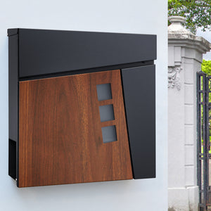 Cassetta postale Alfstedt 37x37x10,5 cm acciaio in vari colori [en.casa]