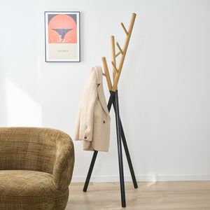 Appendiabiti Laerdal 172x49x49 cm Acciaio [en.casa]