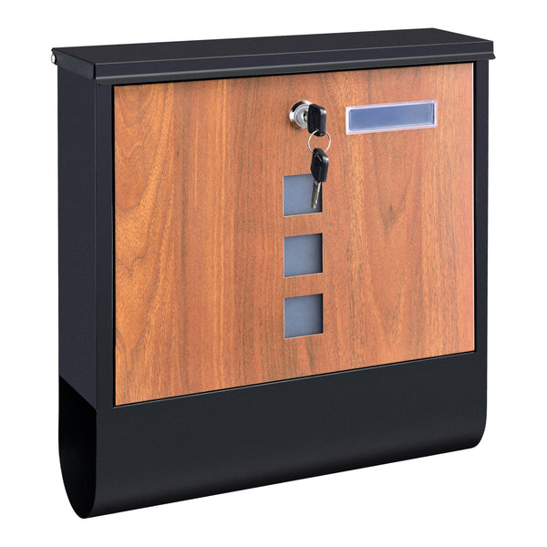 Cassetta postale Sanitz 34x31x10cm acciaio in vari colori [en.casa]