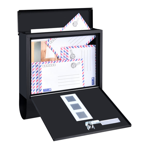 Cassetta postale Sanitz 34x31x10cm acciaio in vari colori [en.casa]