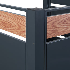 Recinzione per bidoni della spazzatura Uusikaupunki [en.casa]