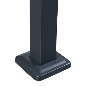 Recinzione per bidoni della spazzatura Uusikaupunki [en.casa]