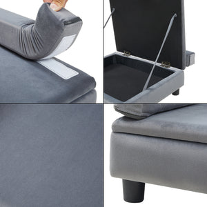 Letto per animali domestici Salkonssad 60x45x24 cm [en.casa]