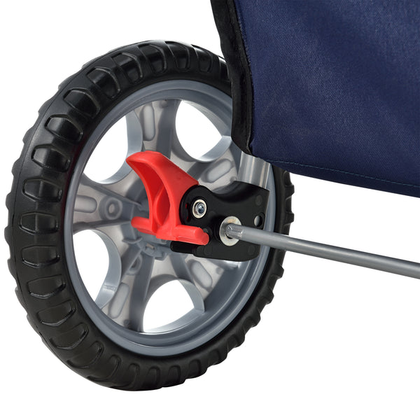 Carrello per cani Niceville con protezione dalla pioggia e borsa in diversi colori pro.tec