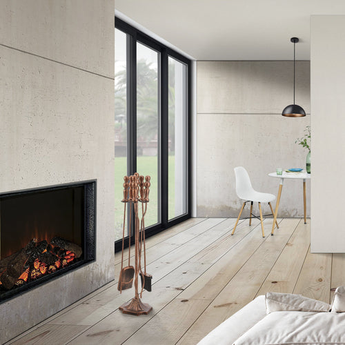 Set per camino Dovre 5 pezzi set per camino vari colori [en.casa]