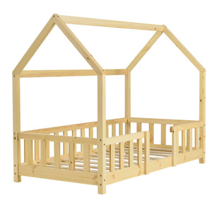Letto per Cameretta Sisimiut a Forma di Casetta [en.casa]