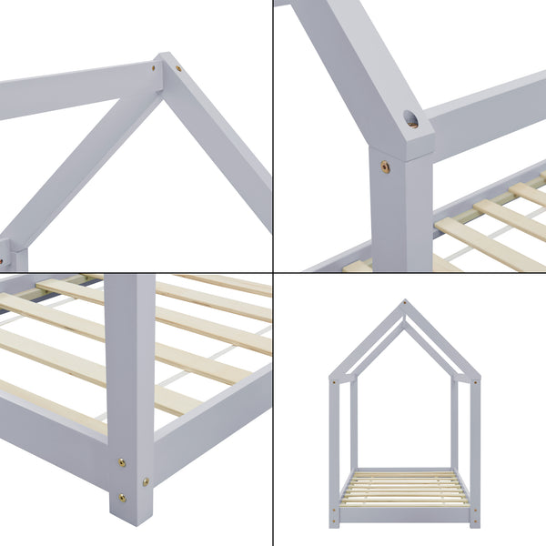 Lettino per bambini Netstal Casa in diverse dimensioni e colori [en.casa]