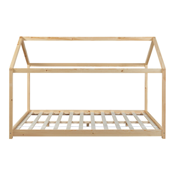 Letto per Cameretta Cerro a Forma di Casetta con Materasso - Vari Colori e Misure [en.casa] 