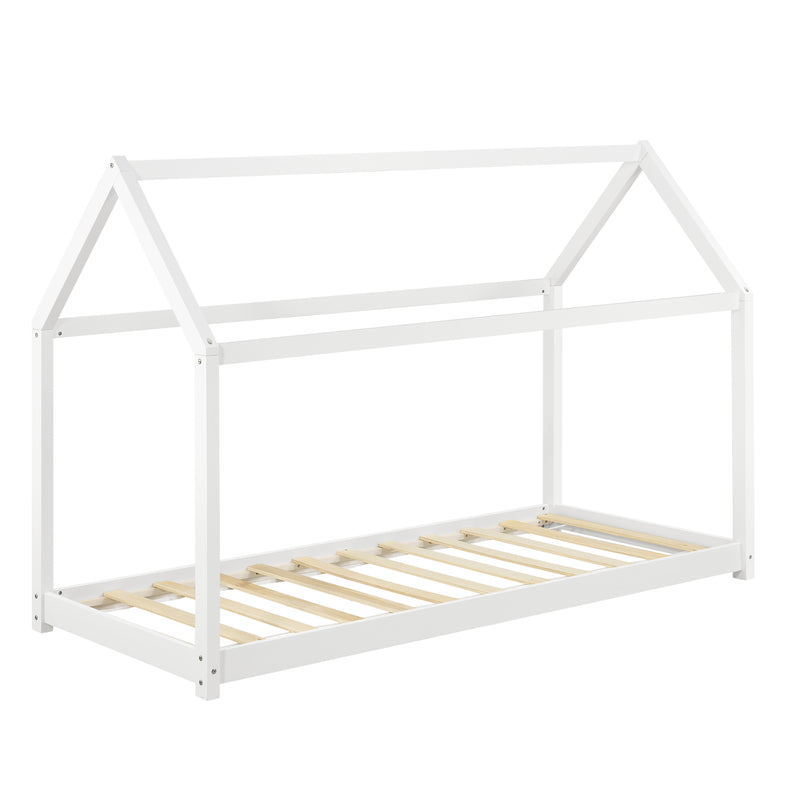 Schizzo in scala Letto per Cameretta Netstal a Forma di Casetta 90 x 200 cm [en.casa] 