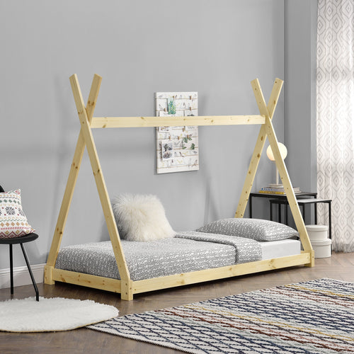 Lettino per bambini Onejda in design Tipi in varie dimensioni e colori [en.casa]