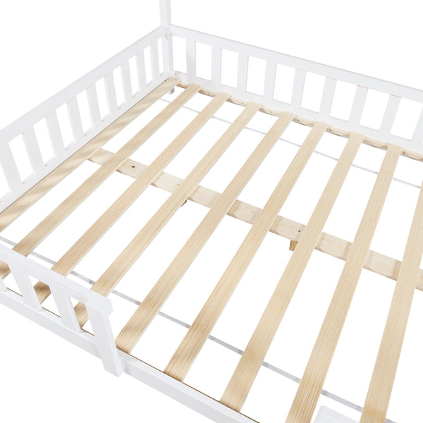 Letto per Cameretta Sisimiut a Forma di Casetta [en.casa]