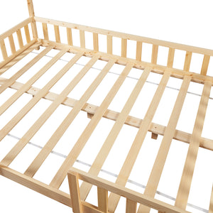 Letto per Cameretta Sisimiut a Forma di Casetta [en.casa]