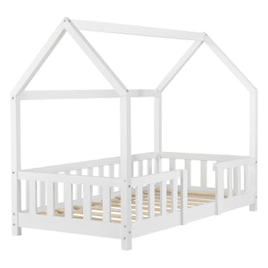 Letto per Cameretta Sisimiut a Forma di Casetta [en.casa]