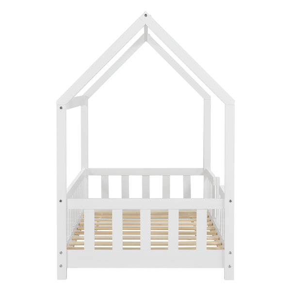 Letto per Cameretta Sisimiut a Forma di Casetta [en.casa]