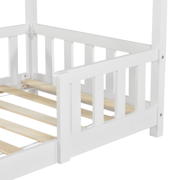 Letto per Cameretta Sisimiut a Forma di Casetta [en.casa]
