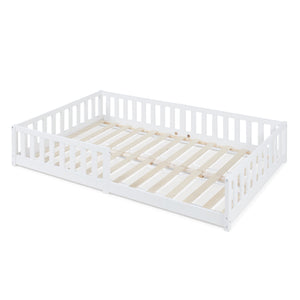 Letto Montessori per Cameretta Tanna in Legno di Pino - Vari Colori e Misure [en.casa]