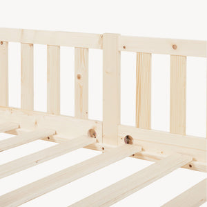 Letto Montessori per Cameretta Tanna in Legno di Pino - Vari Colori e Misure [en.casa]