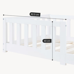Letto Montessori per Cameretta Tanna in Legno di Pino - Vari Colori e Misure [en.casa]